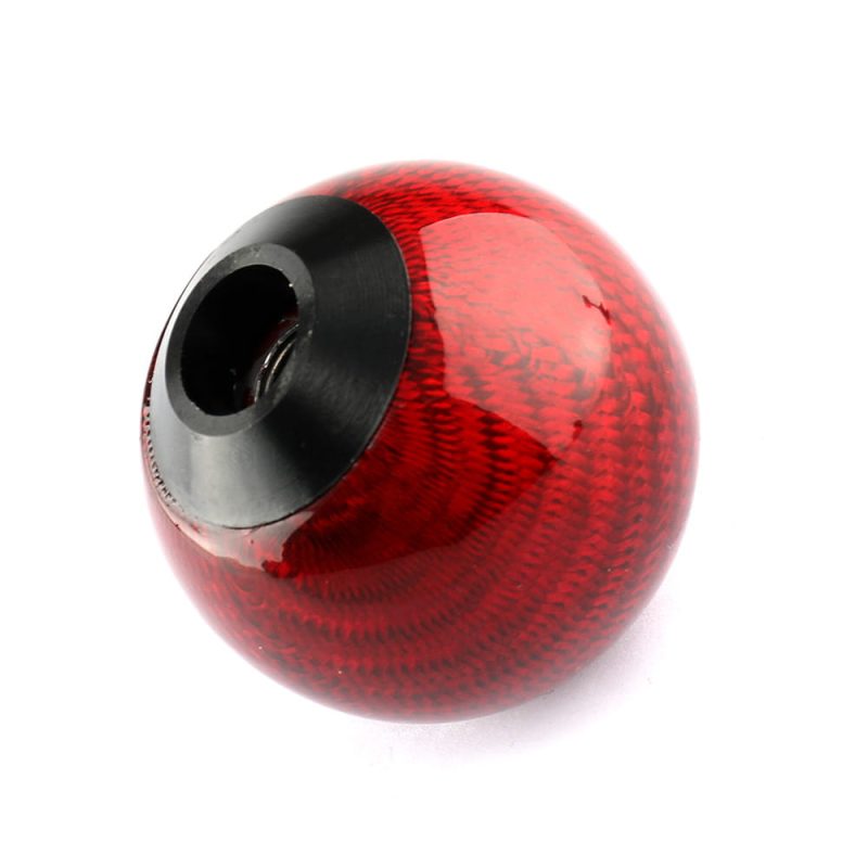 red carbon fiber gear shifter