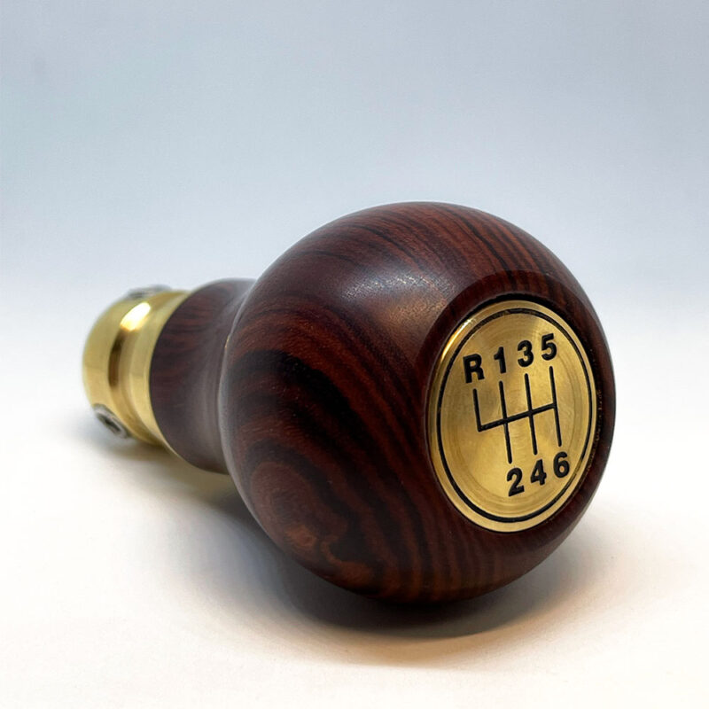 6 Speed custom wood gear shift knob