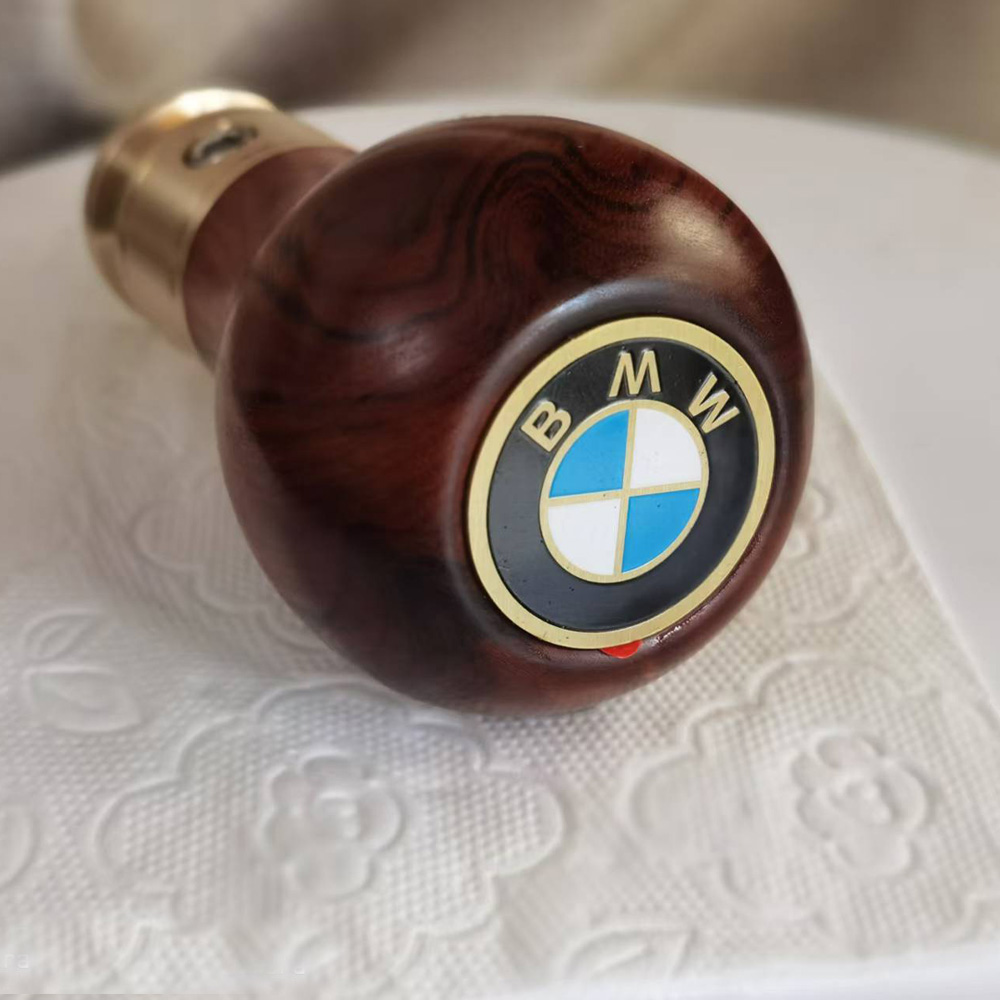 BMW Logo Holz Schaltknauf