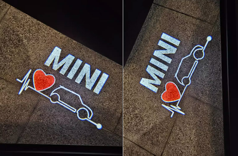 Love Mini einstiegsbeleuchtung