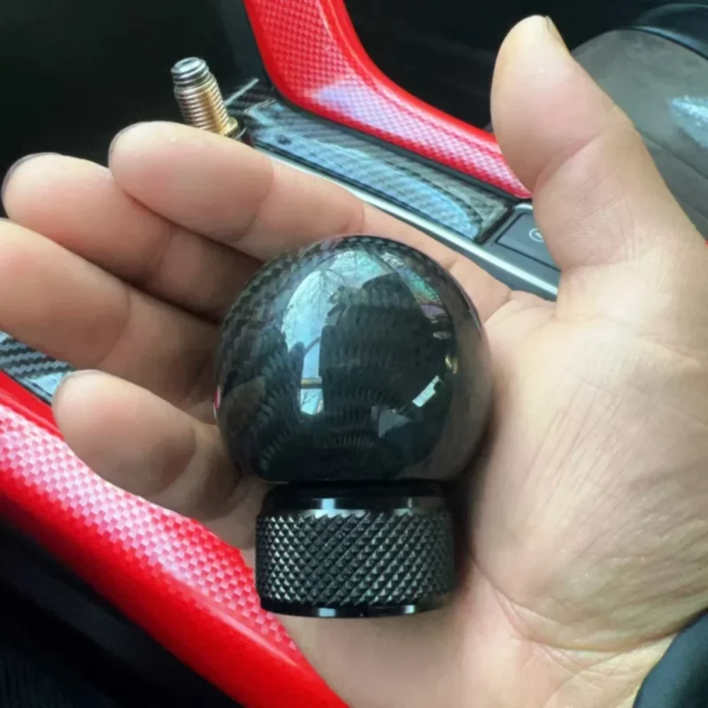 carbon fiber shift knob racing