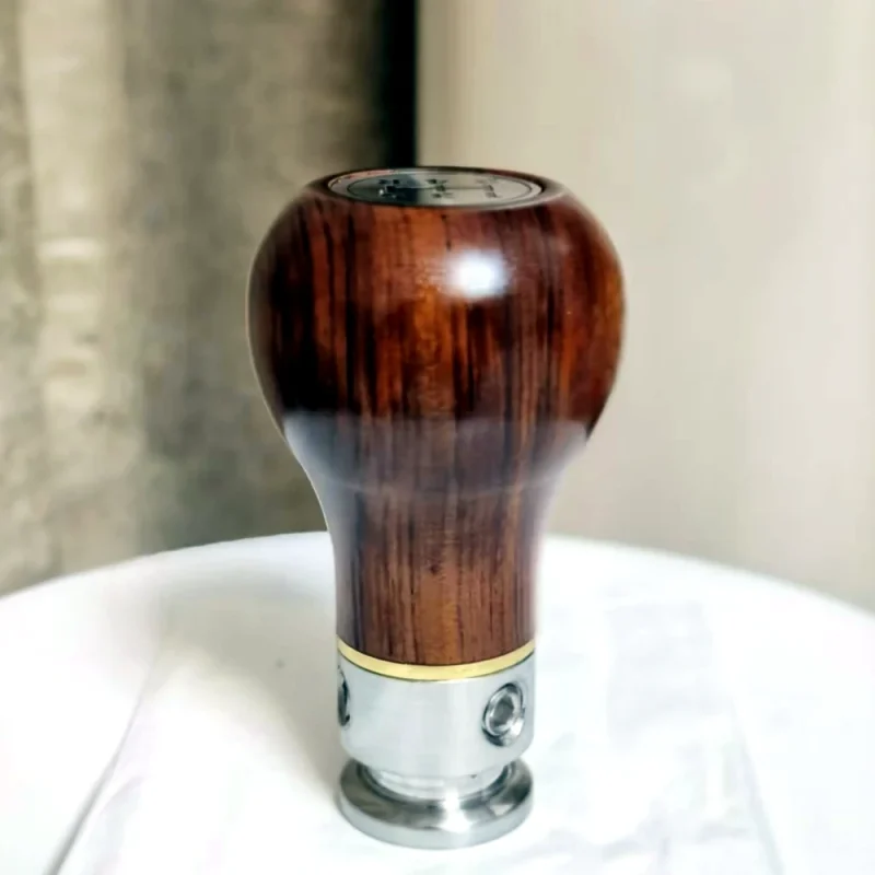 Holz-Schaltknauf für VW Golf GTI Weißes Rosenholz Edelstahl 5-Gang & 6-Gang 1 coolshiftknobs-de-vw-golf-gti-holz-schaltknauf-edelstahlbasis