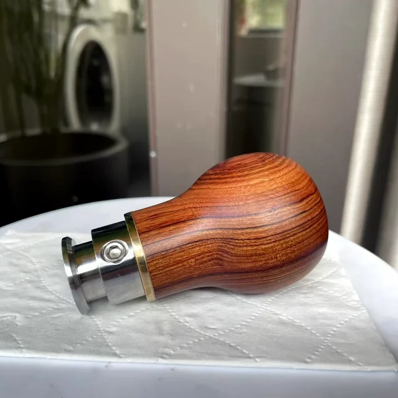 holz-schaltknauf-fuer-mini-cooper-edelstahlbasis
